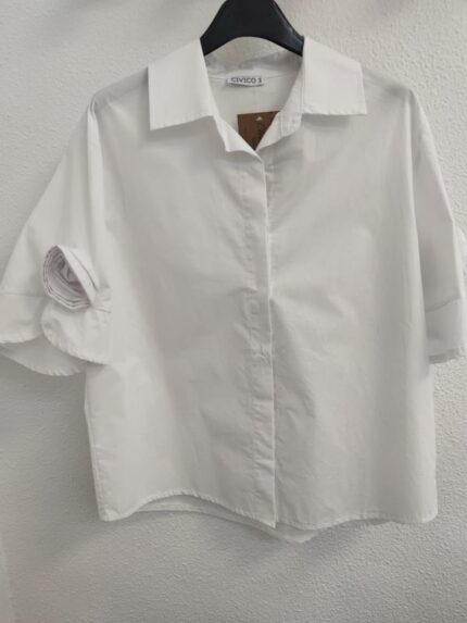 Camisa algodón blanca